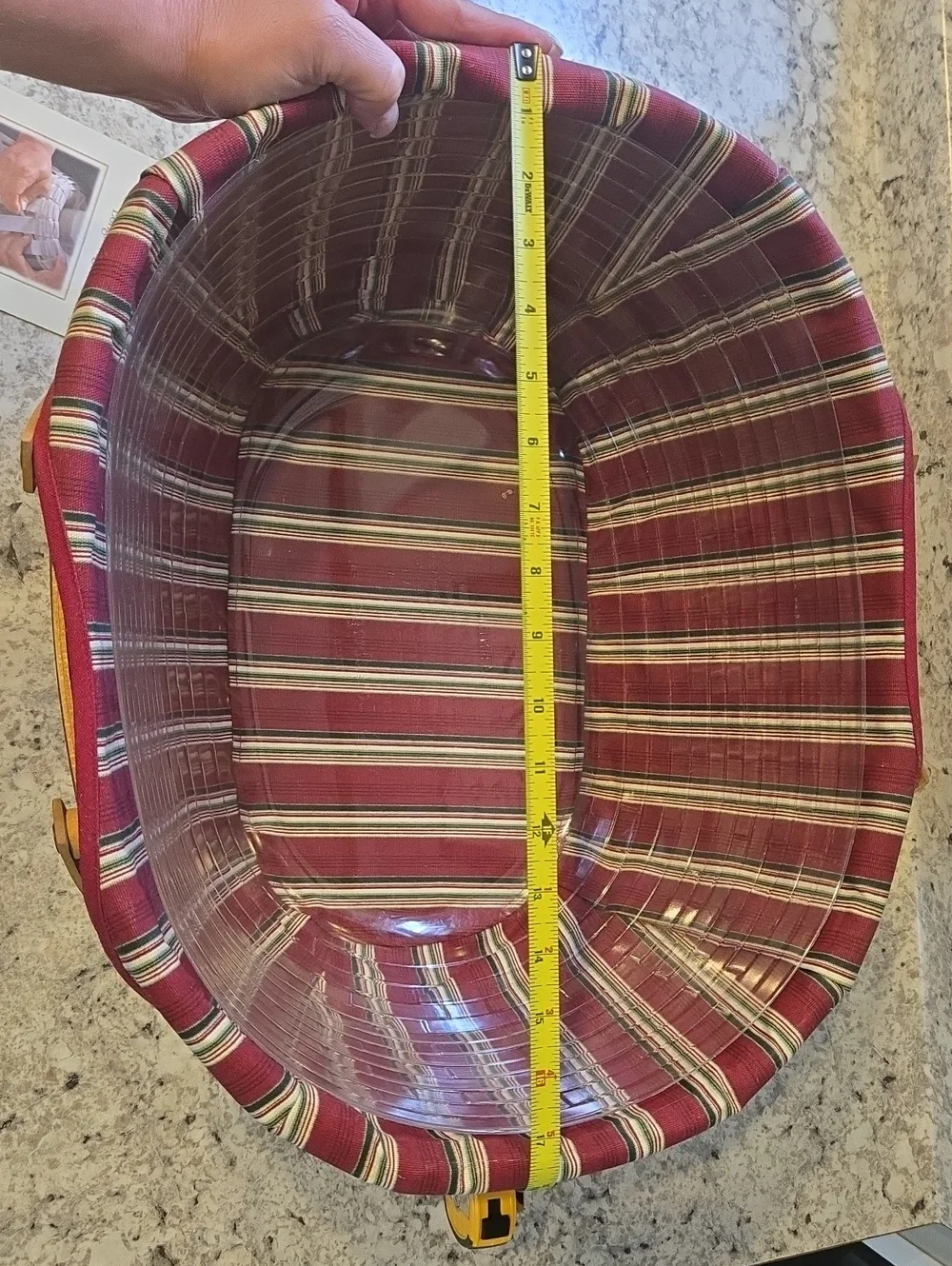 Longaberger 2004 Christmas Collection X Large Basket